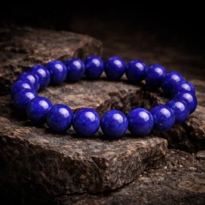 Lapis Lazuli bracelet for Water element wisdom and royal authority