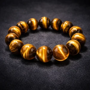 Tiger‘s Eye Crystal Bracelet – Earth Element for Grounding & Confidence